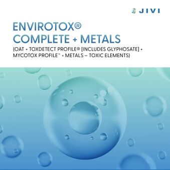 EnviroTOX® Complete + Metalle <small>(OAT + TOXDetect Profile® [einschließlich Glyphosat] + MycoTOX Profile™ + Metalle – Toxische Elemente)</small>