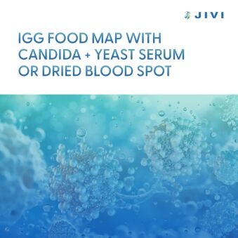 MAP alimentario IgG con Candida + Levadura – Suero o muestra de sangre seca